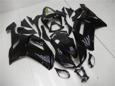 2007-2008 Glossy Black Kawasaki ZX6R Abs Motorcycle Fairing Canada