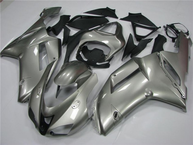 2007-2008 Grey Kawasaki ZX6R Motorcycle Fairings Canada