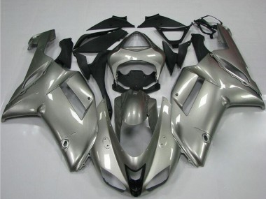 2007-2008 Grey Kawasaki ZX6R Motorcycle Fairings Canada