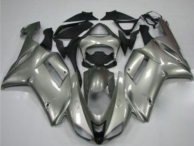 2007-2008 Grey Kawasaki ZX6R Motorcycle Fairings Canada