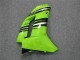 2007-2008 Green Black Kawasaki ZX6R Motorcycle Fairing Kits Canada
