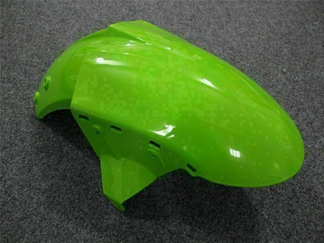 2007-2008 Green Black Kawasaki ZX6R Motorcycle Fairing Kits Canada