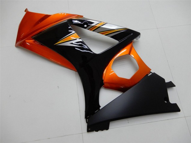 2007-2008 Orange Black Suzuki GSXR 1000 Motorcycle Fairing Canada