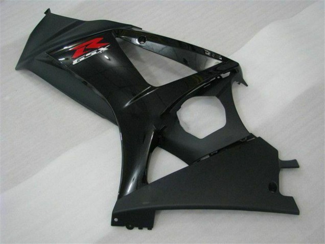 2007-2008 Glossy Black Matte Black Red Suzuki GSXR 1000 Motorcycle Fairings Canada