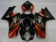 2007-2008 Black Orange Suzuki GSXR 1000 Motorcycle Fairings Canada