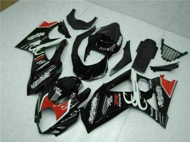 2007-2008 Glossy Black Red White Suzuki GSXR 1000 Motorcycle Fairings Canada