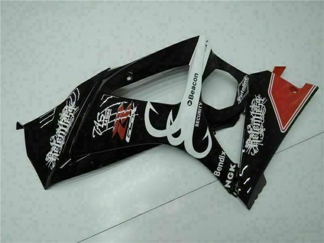 2007-2008 Glossy Black Red White Suzuki GSXR 1000 Motorcycle Fairings Canada
