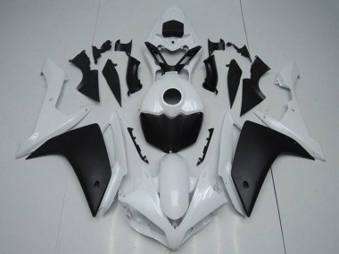2007-2008 White Matte Black Yamaha YZF R1 Motorcycle Fairing Canada