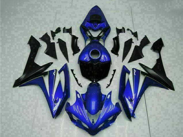 2007-2008 Blue White Black Yamaha YZF R1 Motorcycle Fairing Canada