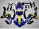 2007-2008 Blue Yellow Black Shark Yamaha YZF R1 Motorcycle Fairings Canada