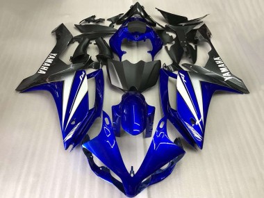 2007-2008 Blue White Matte Black Yamaha YZF R1 Motorcycle Fairings Canada