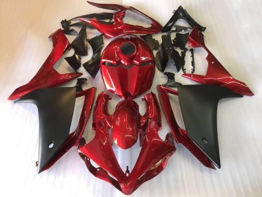 2007-2008 Red Matte Black Yamaha YZF R1 Motorcycle Fairings Canada
