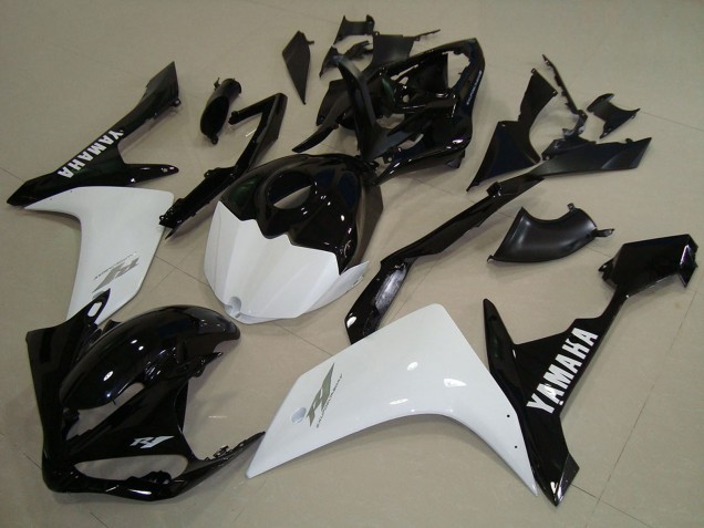 2007-2008 White Black Yamaha YZF R1 Motorcycle Fairings Canada