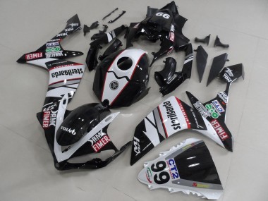 2007-2008 White Black Red Volvo Fimer Sterilgarda Yamaha YZF R1 Motorcycle Fairings Canada