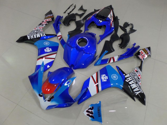 2007-2008 Blue White Red Black Yamaha YZF R1 Motorcycle Fairings Canada
