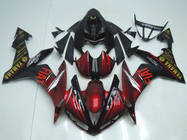 2007-2008 Marron Red Black Fiat Yamaha YZF R1 Motorcycle Fairings Canada