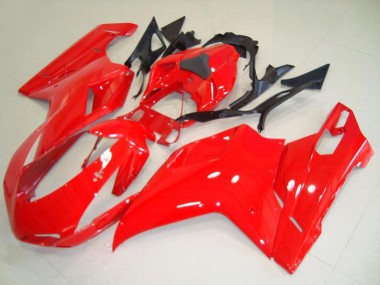 2007-2014 Red Ducati 848 1098 1198 Motorcycle Fairings Canada