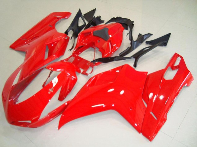2007-2014 Red Ducati 848 1098 1198 Motorcycle Fairings Canada
