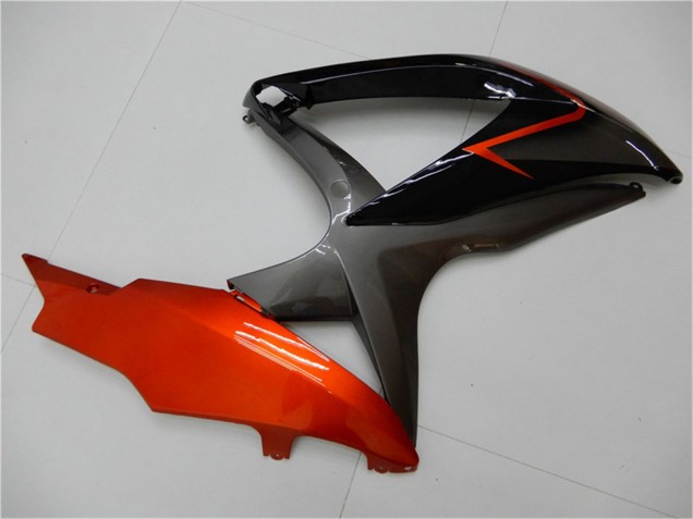 2008-2010 Orange Grey Glossy Black Suzuki GSXR 600/750 Motorcycle Fairings Canada