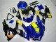2008-2010 Blue Yellow Shark Suzuki GSXR 600/750 Motorcycle Fairings Canada