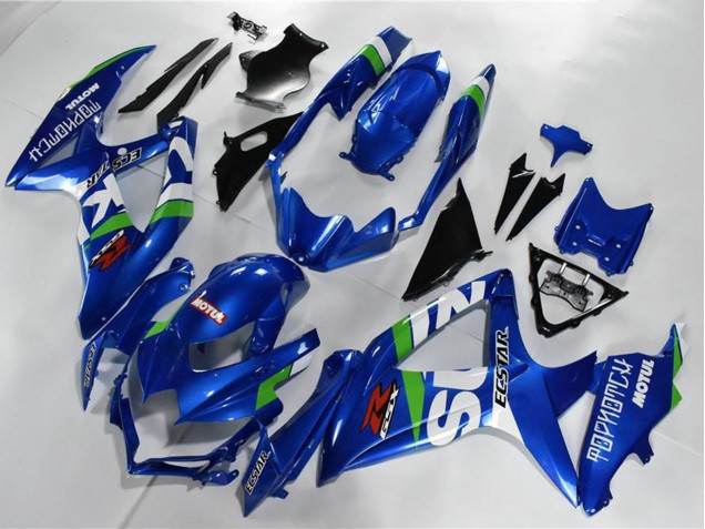 2008-2010 Blue White Green Black Suzuki GSXR 600/750 Motorcycle Fairings Canada