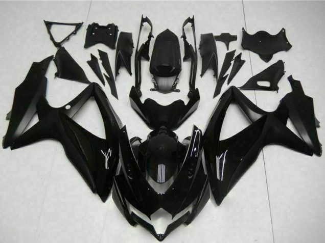 2008-2010 Glossy Black Matte Black Suzuki GSXR 600/750 Motorcycle Fairings Canada