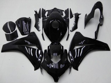 2008-2011 Glossy Black Honda CBR1000RR Motorcycle Fairing Kits Canada