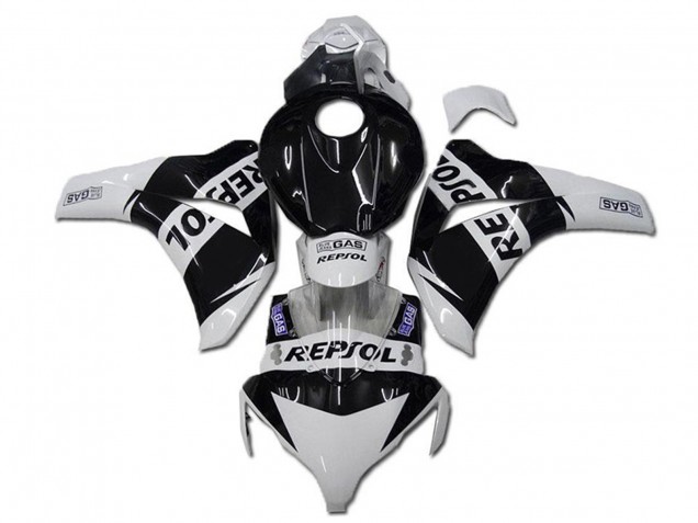 2008-2011 White Glossy Black Repsol Honda CBR1000RR Motorcycle Fairings Canada