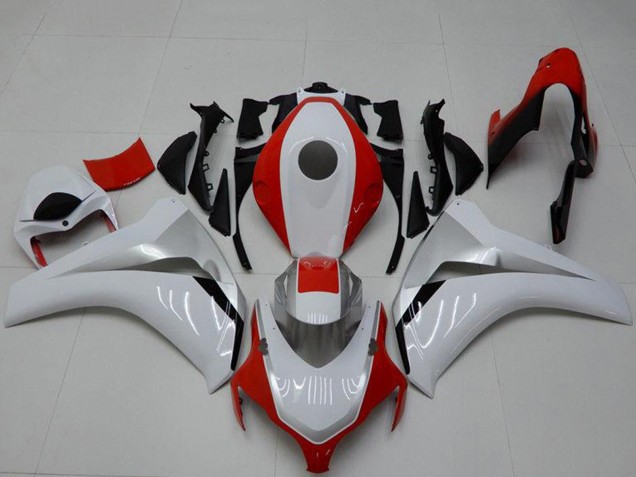 2008-2011 White Red Honda CBR1000RR Motorcycle Fairings Canada