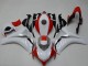 2008-2011 White Red Honda CBR1000RR Motorcycle Fairings Canada