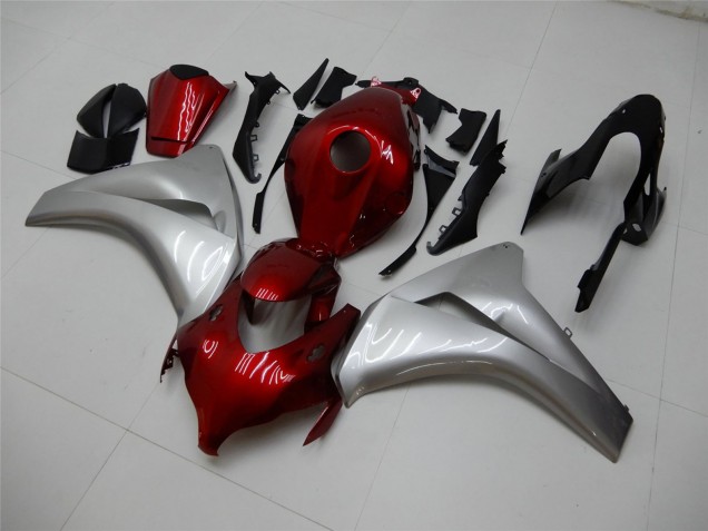 2008-2011 Silver Maroon Red Honda CBR1000RR Motorcycle Fairings Canada