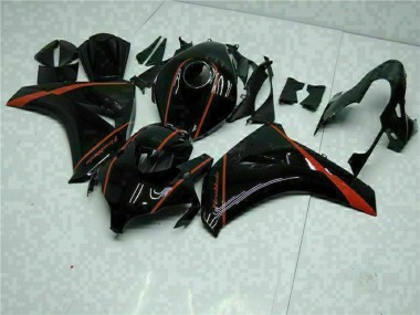 2008-2011 Glossy Black Red Honda CBR1000RR Motorcycle Fairings Canada