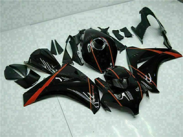 2008-2011 Glossy Black Red Honda CBR1000RR Motorcycle Fairings Canada