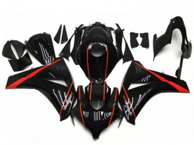 2008-2011 Glossy Black Red Honda CBR1000RR Motorcycle Fairings Canada