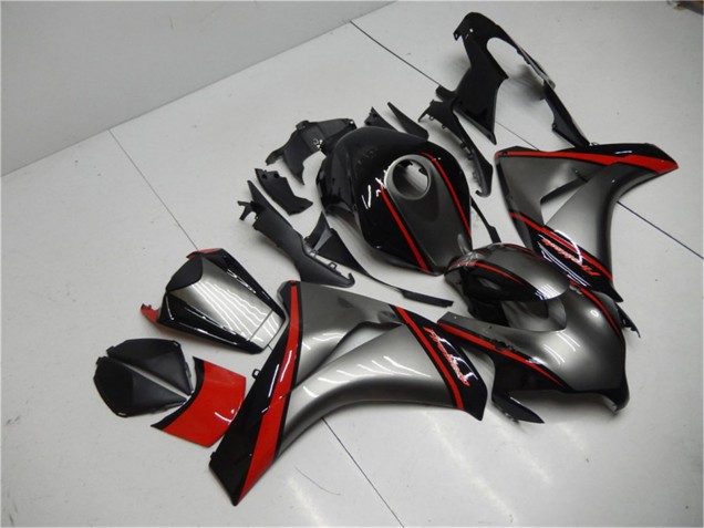 2008-2011 Grey Red Glossy Black Honda CBR1000RR Motorcycle Fairing Canada