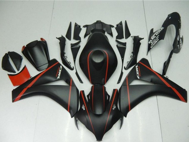 2008-2011 Matte Black Red Honda CBR1000RR Motorcycle Fairings Canada
