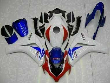 2008-2011 White Red Blue HRC Honda CBR1000RR Bike Fairings Canada
