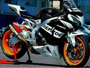 2008-2011 Silver White Glossy Black Repsol Honda CBR1000RR Motorcycle Fairings Canada