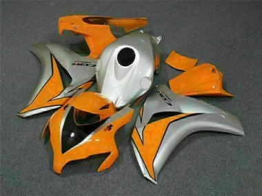 2008-2011 Silver Orange Honda CBR1000RR Motorcycle Fairings Canada