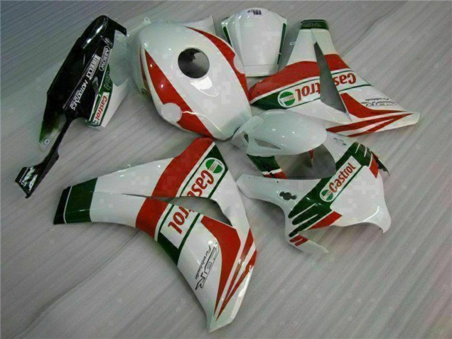 2008-2011 White Red Green Castrol Honda CBR1000RR Motorcycle Fairings Canada