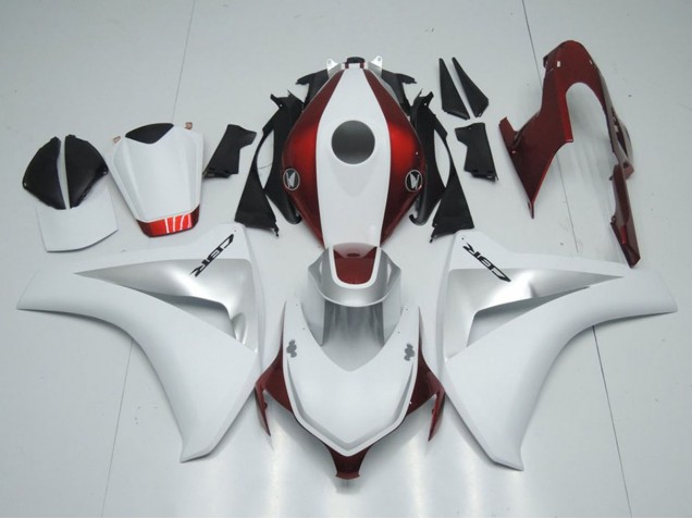 2008-2011 White Silver Candy Red Honda CBR1000RR Motorcycle Fairings Canada