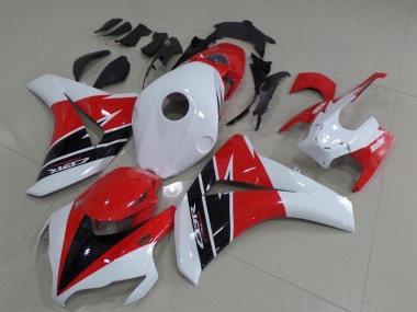 2008-2011 White Red Glossy Black Honda CBR1000RR Motorcycle Fairings Kits Canada