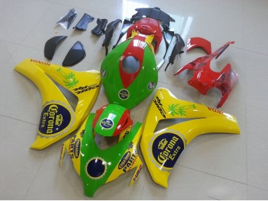 2008-2011 Yellow Green Red Black Corona Honda CBR1000RR Motorcycle Fairings Canada