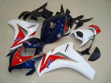 2008-2011 White Red Blue HRC Honda CBR1000RR Motorcycle Fairings Canada