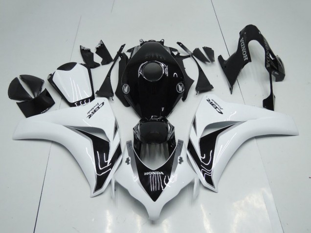 2008-2011 White Glossy Black Honda CBR1000RR Motorcycle Fairings Kit Canada