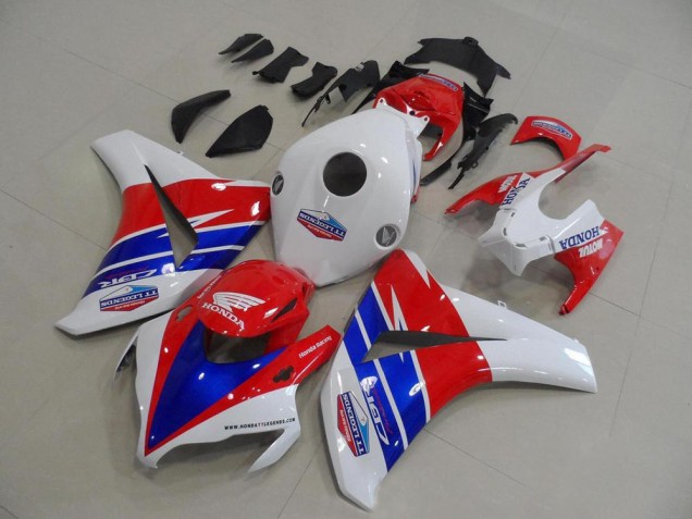2008-2011 White Red Blue TT Legends Motul Honda CBR1000RR Motorcycle Fairings Canada