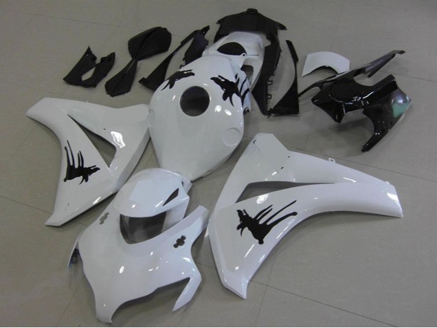 2008-2011 White Black with Special Decals Honda CBR1000RR Motorcycle Fairings Canada