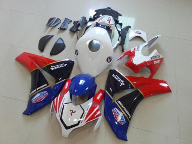 2008-2011 White Red Blue Glossy Black TT Legends Honda CBR1000RR Motorcycle Fairings Canada