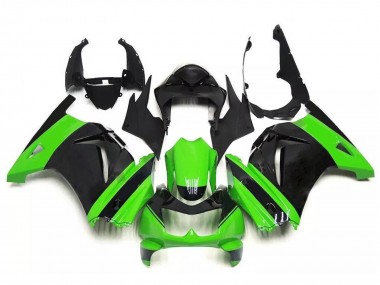 2008-2012 Green Black Kawasaki EX250 Motorcycle Fairing Canada