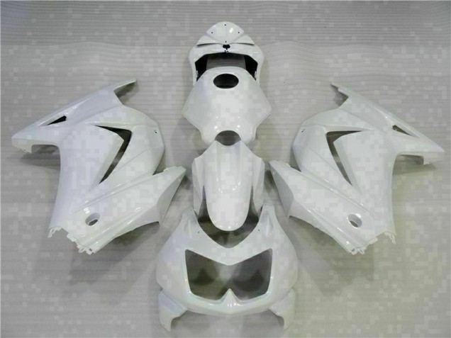 2008-2012 White Kawasaki EX250 Motorcycle Fairings Canada